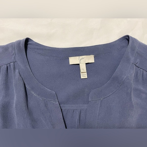 Joie Ceegan Bell-Sleeve Silk Blouse - Picture 5 of 12